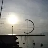 Sunset in Lausanne Ouchy